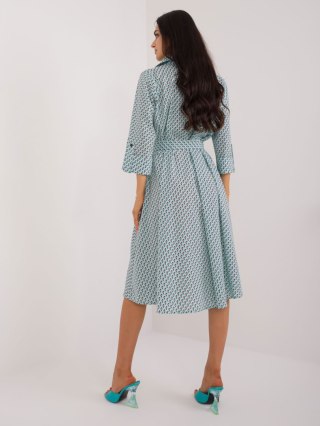 Sukienka LK-SK-509673.13 mietowy L/XL