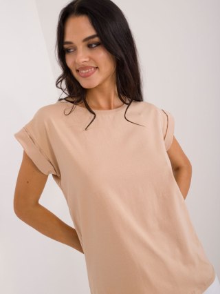 T-shirt RV-TS-4833.41X camelowy M