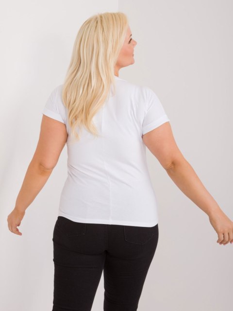 T-shirt RV-TS-9476.25 biały T-shirt RV-TS-9476.25 biały