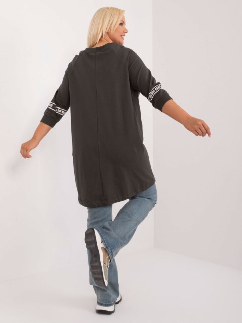Tunika RV-TU-7598.94 ciemny khaki Tunika RV-TU-7598.94 ciemny khaki