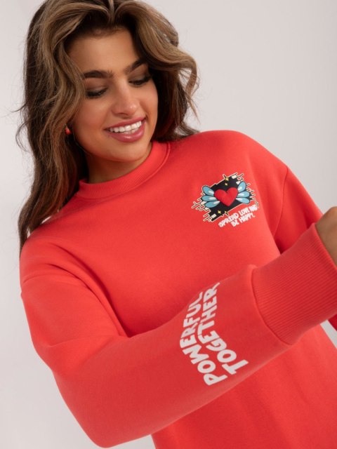 Bluza D10600T02568E koralowy XS