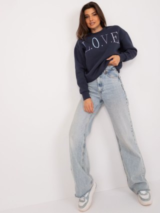 Bluza D10606BA02565C granatowy M