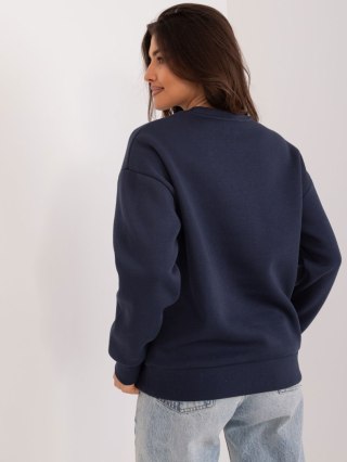 Bluza D10606BA02565C granatowy S