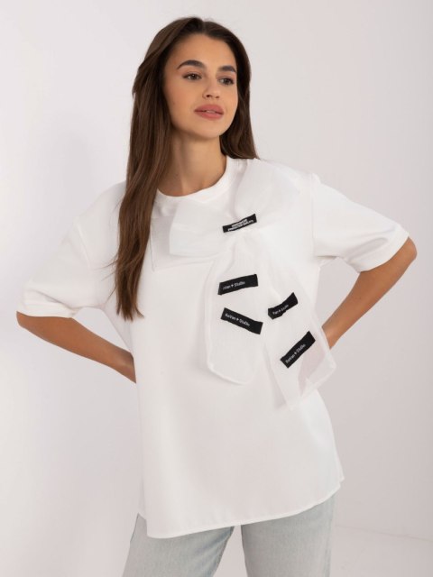 Bluzka LK-BZ-509621-3.54 ecru S/M Bluzka LK-BZ-509621-3.54 ecru S/M