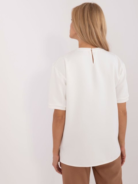 Bluzka LK-BZ-509686.92 ecru S/M Bluzka LK-BZ-509686.92 ecru S/M