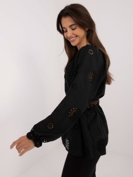 Bluzka LK-BZ-509747.80 czarny S/M