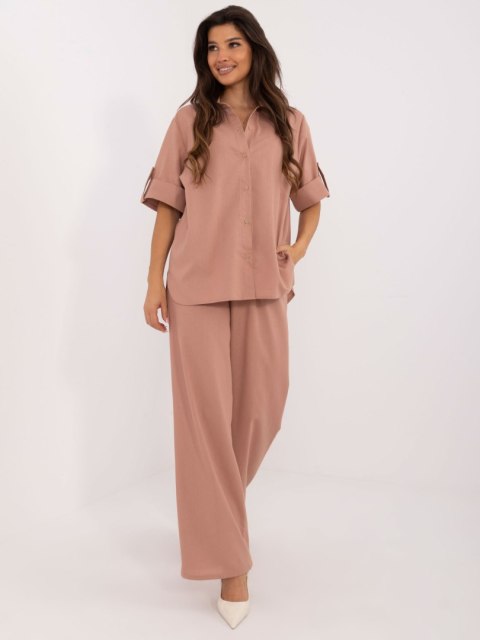 Komplet LK-KMPL-509670.91 ciemny różowy S/M Komplet LK-KMPL-509670.91 ciemny różowy S/M