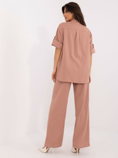 Komplet LK-KMPL-509670.91 ciemny różowy S/M Komplet LK-KMPL-509670.91 ciemny różowy S/M