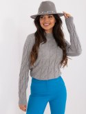 Sweter AT-SW-2235.00P szary