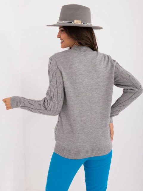 Sweter AT-SW-2235.00P szary Sweter AT-SW-2235.00P szary