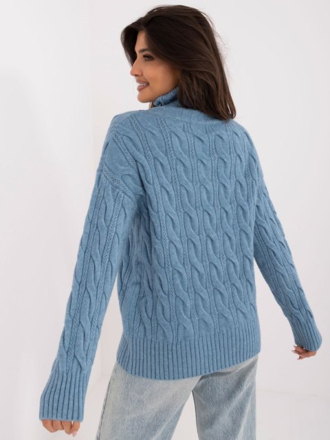 Sweter AT-SW-23445.00 niebieski Sweter AT-SW-23445.00 niebieski