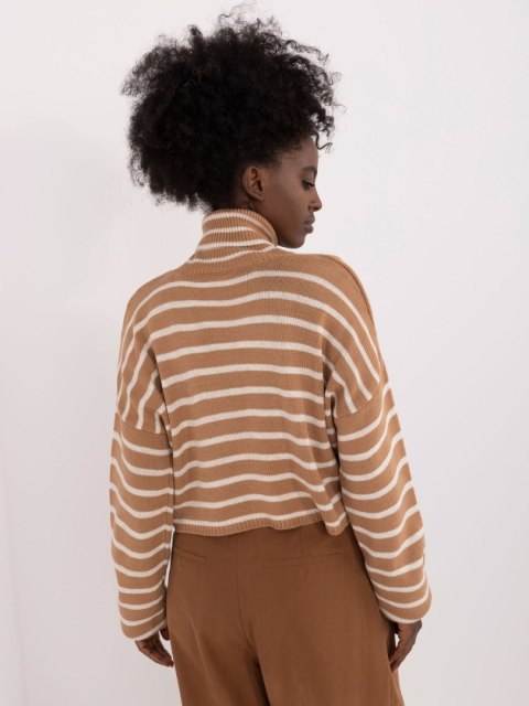 Sweter BA-SW-0529.22 camelowy Sweter BA-SW-0529.22 camelowy