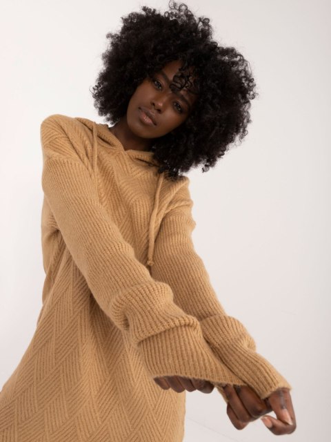 Sweter BA-SW-0582.27 camelowy Sweter BA-SW-0582.27 camelowy