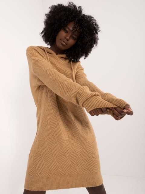 Sweter BA-SW-0582.27 camelowy Sweter BA-SW-0582.27 camelowy