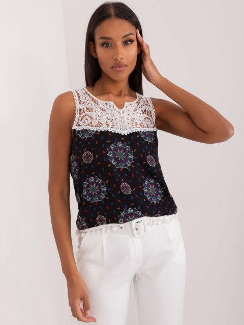 Top AT-TP-22501B.01X czarno-niebieski L/XL Top AT-TP-22501B.01X czarno-niebieski L/XL