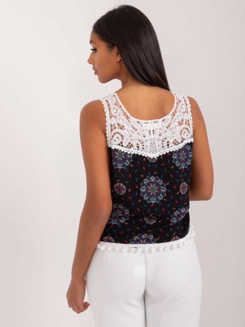 Top AT-TP-22501B.01X czarno-niebieski M/L Top AT-TP-22501B.01X czarno-niebieski M/L