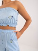 Komplet LK-KMPL-509732.38 jasny niebieski L/XL
