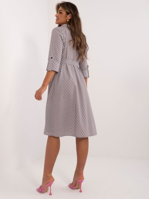 Sukienka LK-SK-509673.13 szary L/XL Sukienka LK-SK-509673.13 szary L/XL