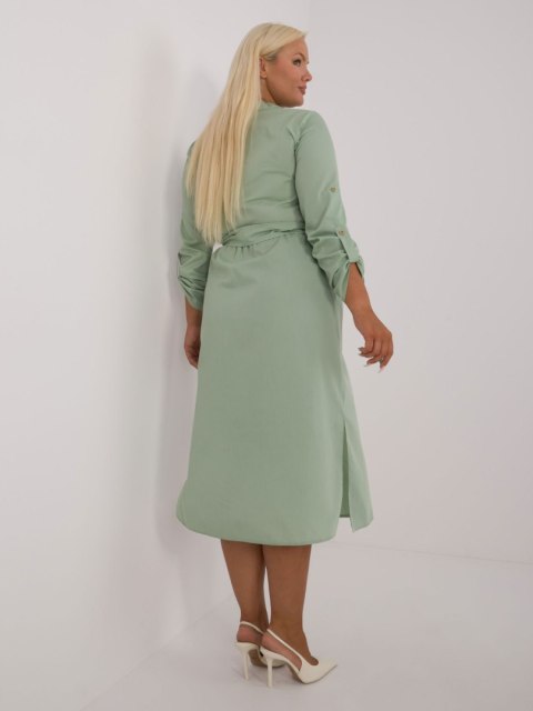 Sukienka LK-SK-509675.88 pistacjowy M/L Sukienka LK-SK-509675.88 pistacjowy M/L