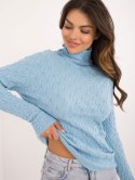 Sweter AT-SW-2334-2.61 jasny niebieski