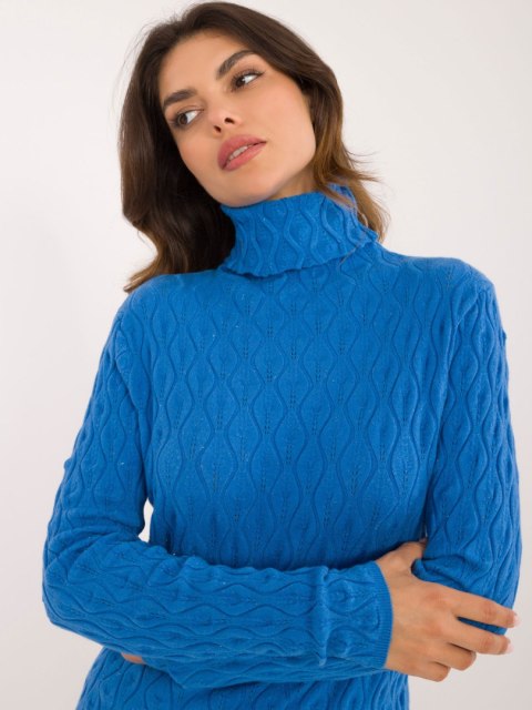 Sweter AT-SW-2334-2.61 niebieski Sweter AT-SW-2334-2.61 niebieski