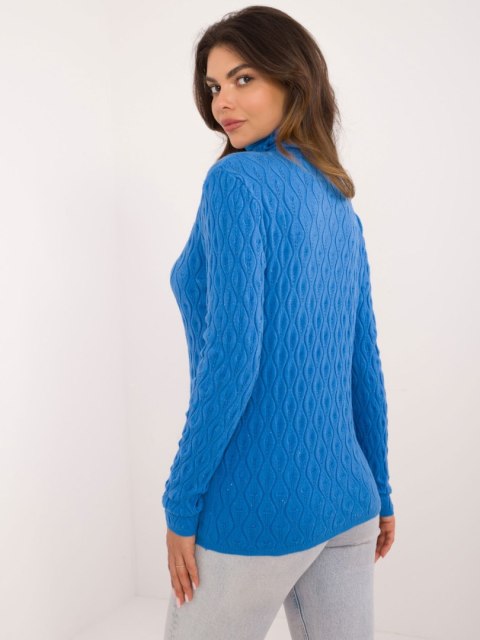 Sweter AT-SW-2334-2.61 niebieski Sweter AT-SW-2334-2.61 niebieski