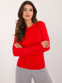 Sweter AT-SW-2338-2.61 czerwony
