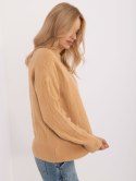 Sweter AT-SW-2342-1.35 jasny brązowy