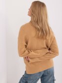 Sweter AT-SW-2342-1.35 jasny brązowy