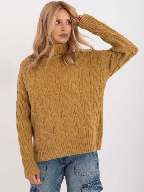 Sweter AT-SW-23445.00 oliwkowy Sweter AT-SW-23445.00 oliwkowy