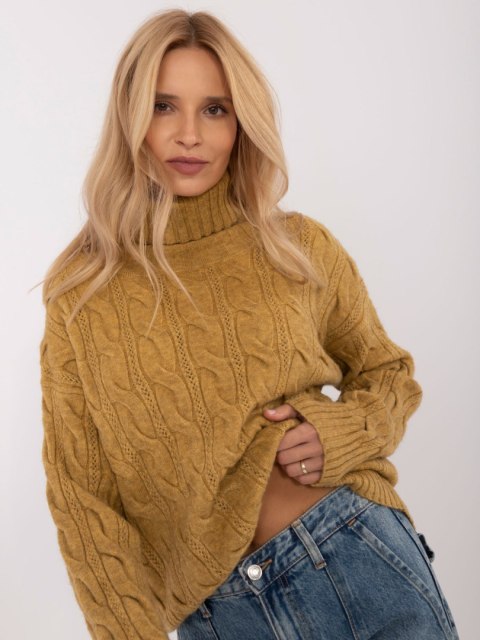 Sweter AT-SW-23445.00 oliwkowy Sweter AT-SW-23445.00 oliwkowy