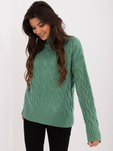 Sweter AT-SW-23445.00 pistacjowy Sweter AT-SW-23445.00 pistacjowy