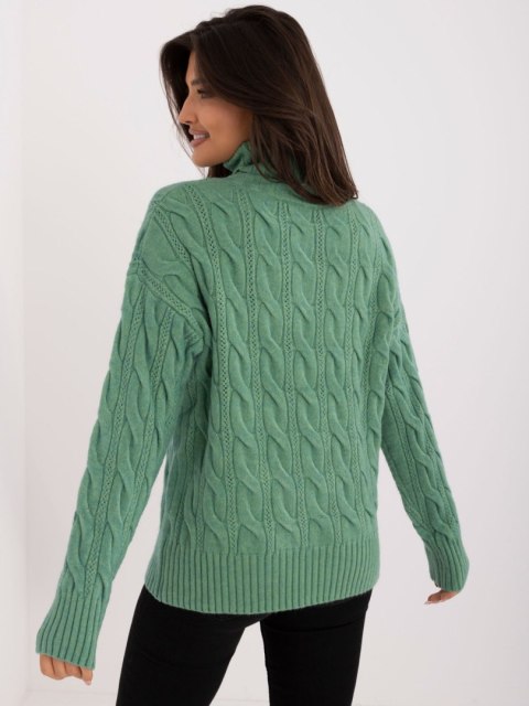 Sweter AT-SW-23445.00 pistacjowy Sweter AT-SW-23445.00 pistacjowy