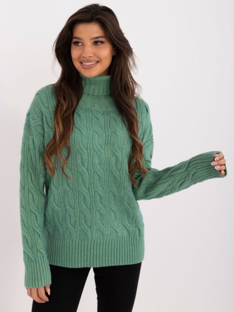 Sweter AT-SW-23445.00 pistacjowy Sweter AT-SW-23445.00 pistacjowy