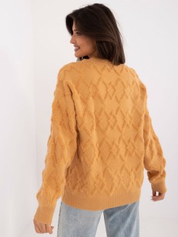 Sweter AT-SW-2361.61 camelowy