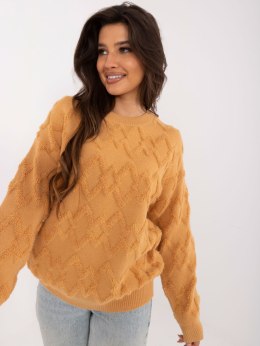 Sweter AT-SW-2361.61 camelowy