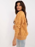 Sweter AT-SW-2361.61 camelowy