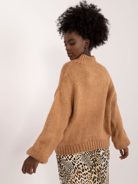 Sweter BA-SW-3017-1.66 jasny brązowy Sweter BA-SW-3017-1.66 jasny brązowy