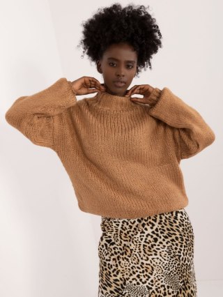 Sweter BA-SW-3017-1.66 jasny brązowy