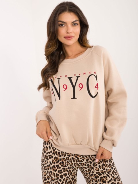 Bluza EM-BL-857.88 beżowy Bluza EM-BL-857.88 beżowy