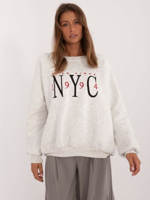 Bluza EM-BL-857.88 jasny szary Bluza EM-BL-857.88 jasny szary