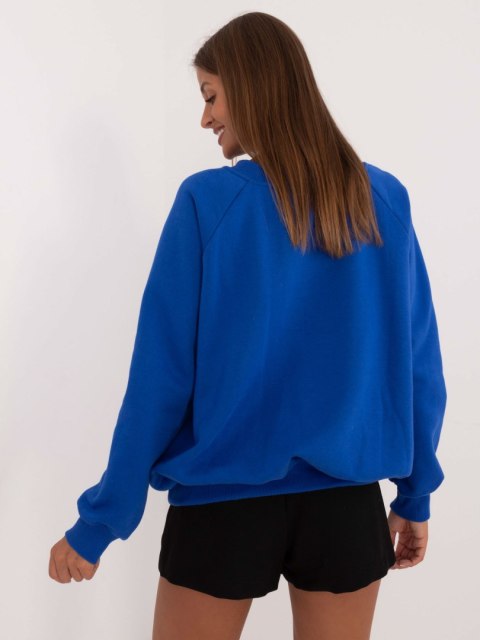 Bluza EM-BL-857.88 kobaltowy Bluza EM-BL-857.88 kobaltowy