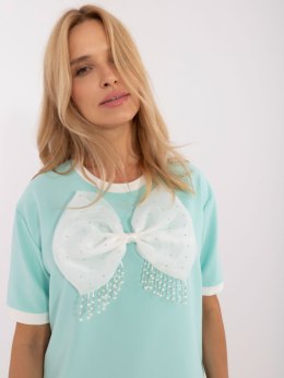 Bluzka LK-BZ-509621-4.21 mietowy S/M