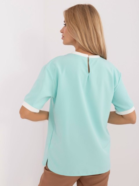Bluzka LK-BZ-509621-4.21 mietowy S/M Bluzka LK-BZ-509621-4.21 mietowy S/M