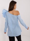 Bluzka LK-BZ-509656.21 jasny niebieski L