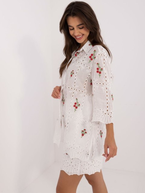 Komplet LK-KMPL-509731.92 biało-czerwony S/M Komplet LK-KMPL-509731.92 biało-czerwony S/M