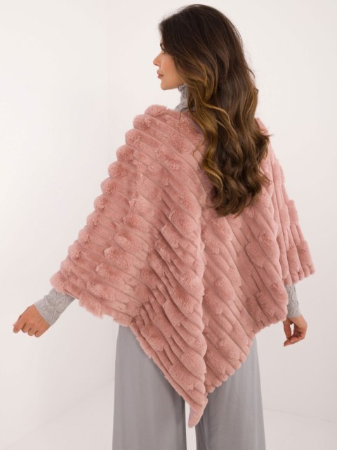 Poncho AT-PN-2347.88 ciemny różowy Poncho AT-PN-2347.88 ciemny różowy