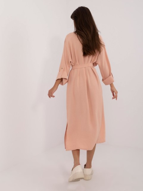 Sukienka LK-SK-509694.61 brzoskwiniowy L/XL Sukienka LK-SK-509694.61 brzoskwiniowy L/XL