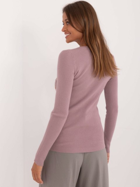 Sweter AT-SW-2332-2.65 fioletowy S/M Sweter AT-SW-2332-2.65 fioletowy S/M