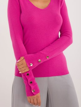 Sweter AT-SW-2334.49 fuksjowy L/XL